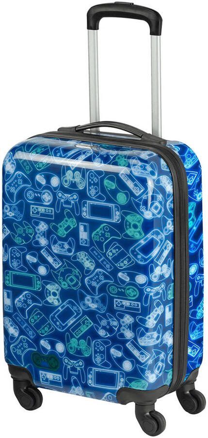 Princess Traveller trolley Kids 55 cm. blauw - Foto 3