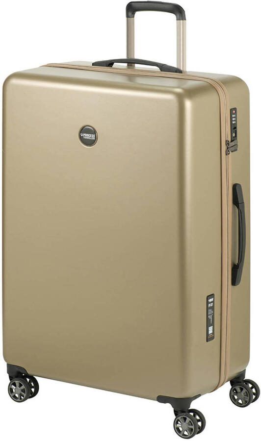 Princess Traveller trolley PT-01 Deluxe 77 cm. goudkleurig