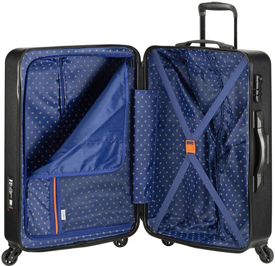 Princess Traveller trolley PT-01 met weegschaal 67 cm. zwart - Foto 2