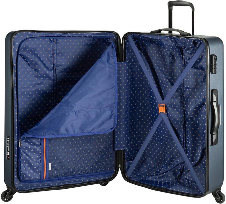 Princess Traveller trolley PT-01 met weegschaal 77 cm. grijsblauw - Foto 2