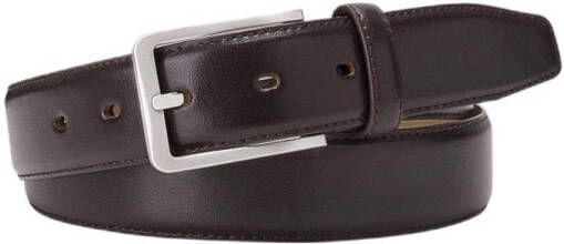 Profuomo leren riem donkerbruin - Foto 2