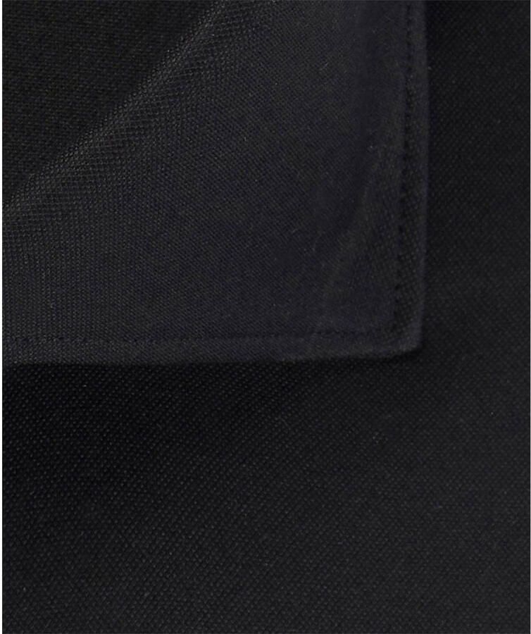 PROFUOMO Heren Overhemden Shirt X-cutaway Japanese Knitted Zwart - Foto 5