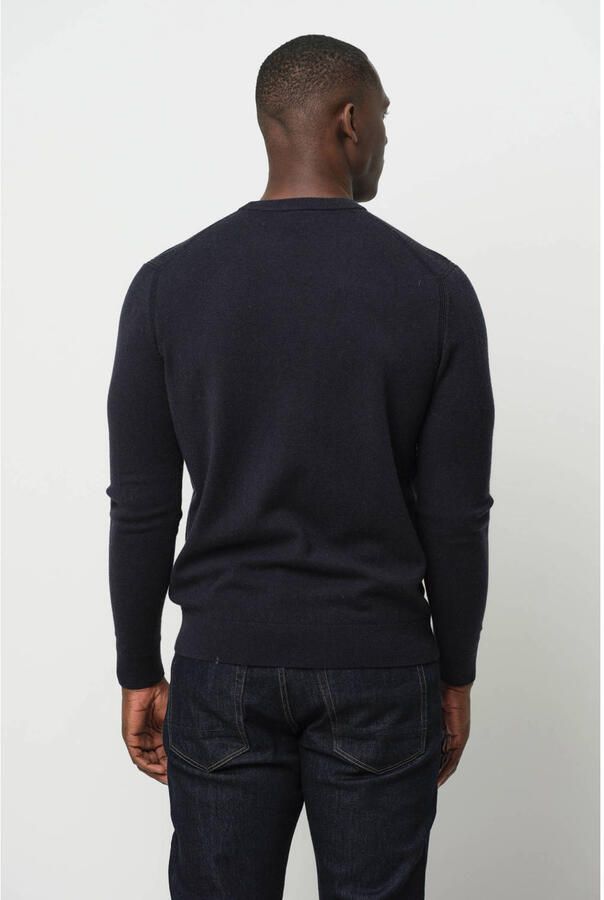 Profuomo Gebreide pullover van wolmix met ronde hals - Foto 2