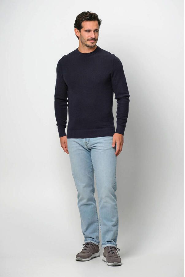 PROFUOMO Heren Truien & Vesten Pp2j00007 Donkerblauw