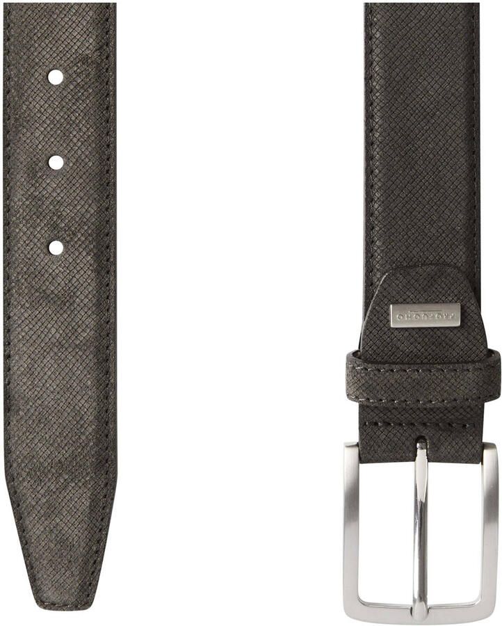 Profuomo leren riem bruin