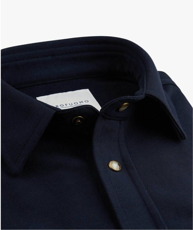 Profuomo overshirt donkerblauw - Foto 2