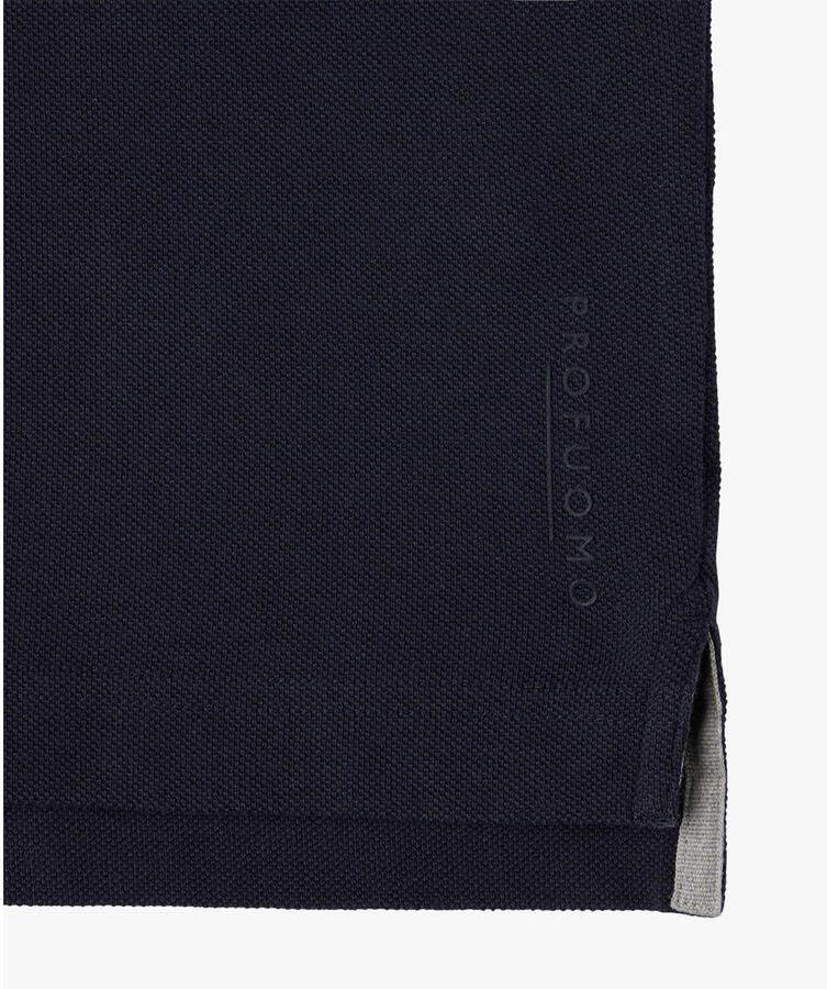 PROFUOMO Heren Polo's & T-shirts Basic Pique Donkerblauw - Foto 6