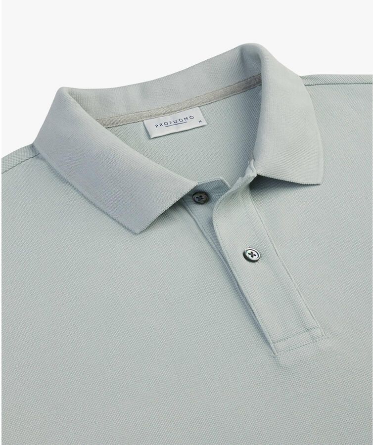 PROFUOMO Heren Polo's & T-shirts Polo Short Sleeve Mint - Foto 6