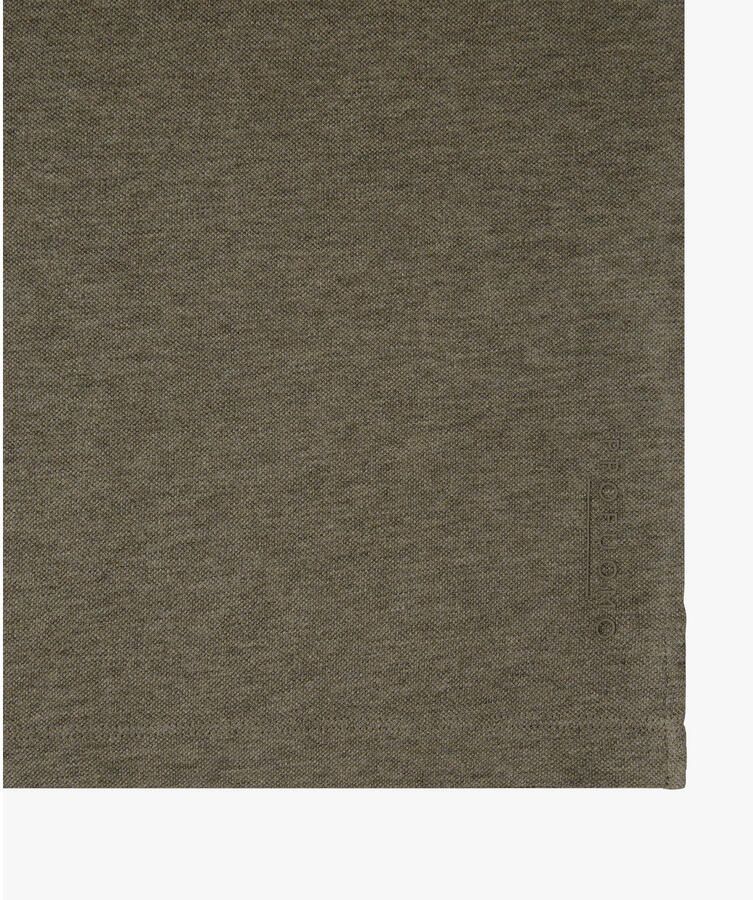 PROFUOMO Heren Polo's & T-shirts Mercerized Stretch Pique Taupe - Foto 6