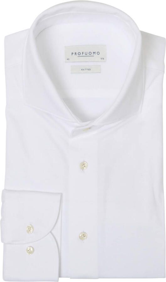 Profuomo Witte zakelijke overhemd White Heren