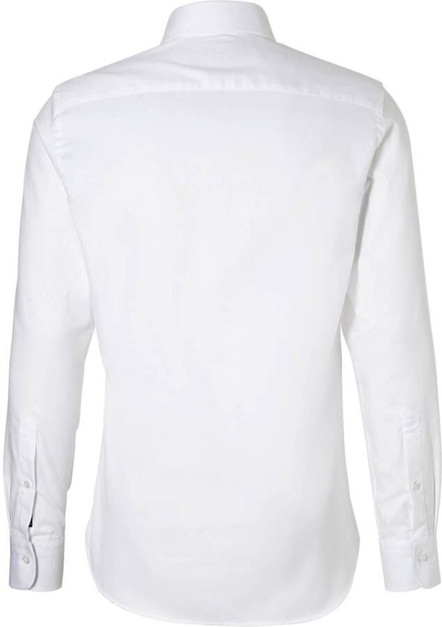 Profuomo Witte Business Overhemd van Katoen White Heren - Foto 4