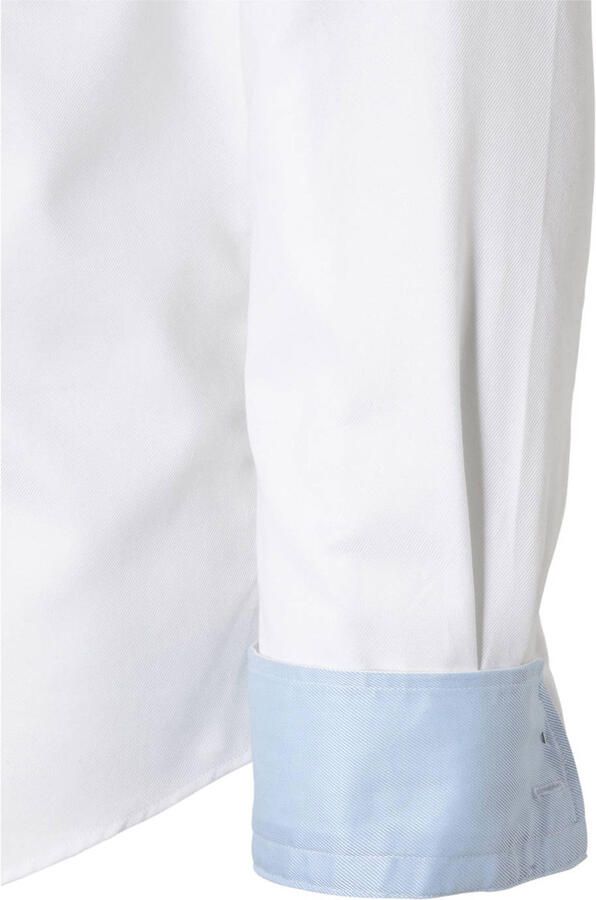 Profuomo Witte Business Overhemd van Katoen White Heren - Foto 3