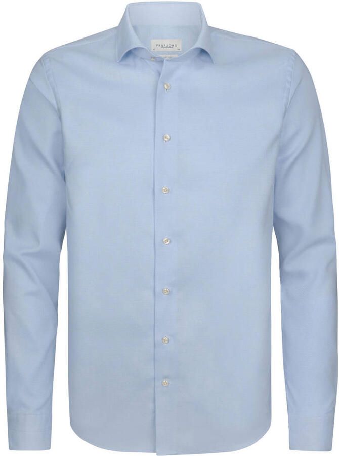 Profuomo Regular fit zakelijk overhemd met knoopsluiting - Foto 6