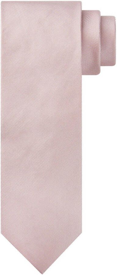 Profuomo zijden stropdas roze