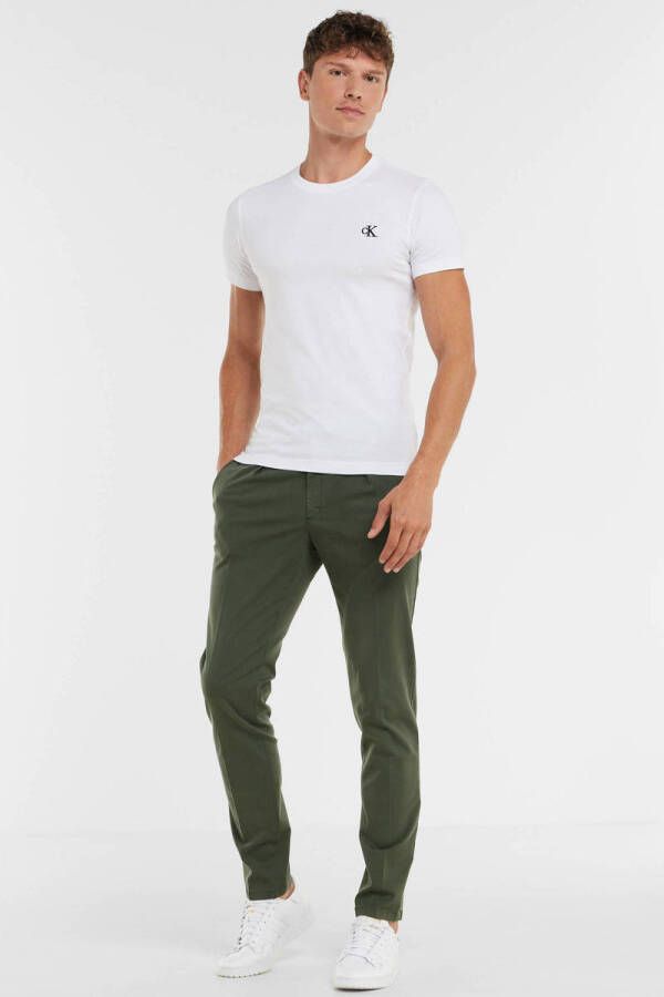 Profuomo sportcord chino army met stretch