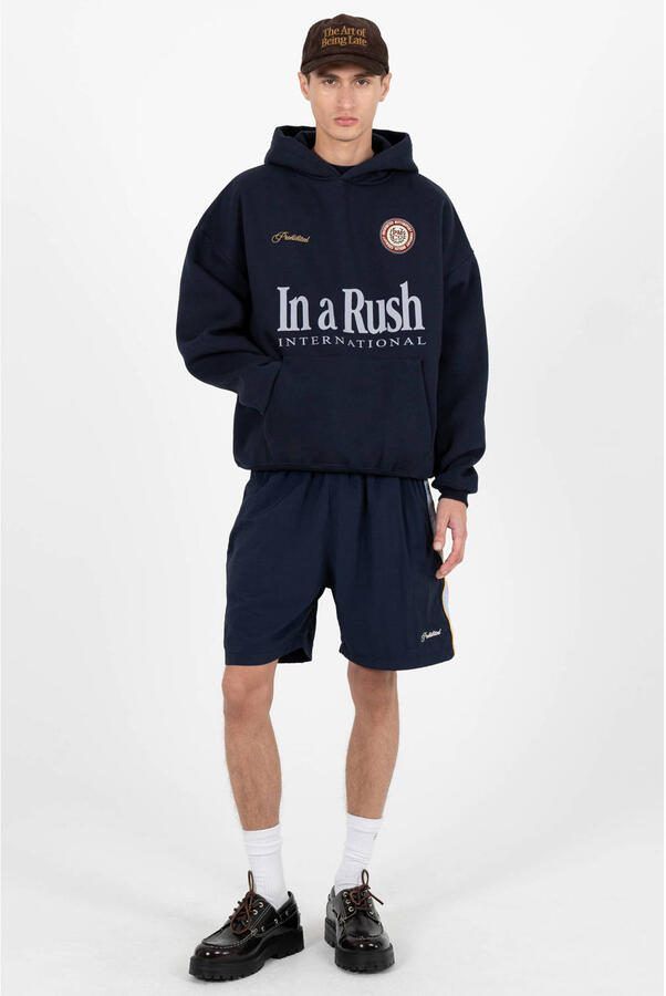 Prohibited hoodie donkerblauw - Foto 3