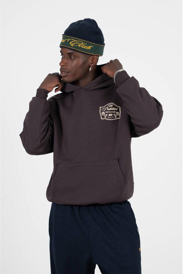 Prohibited hoodie donkerbruin - Foto 2