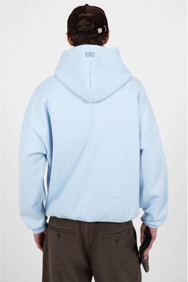 Prohibited hoodie lichtblauw - Foto 2