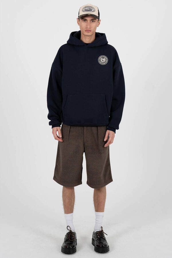 Prohibited hoodie met backprint donkerblauw - Foto 3