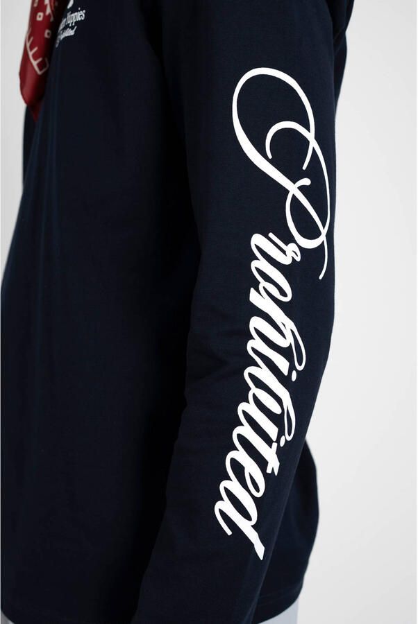 Prohibited longsleeve donkerblauw