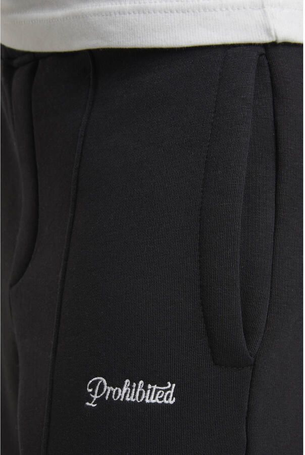Prohibited loose sweatpants zwart