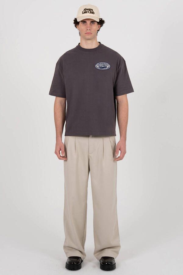 Prohibited oversized T-shirt grijs - Foto 3