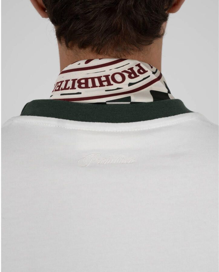 Prohibited oversized T-shirt wit - Foto 2