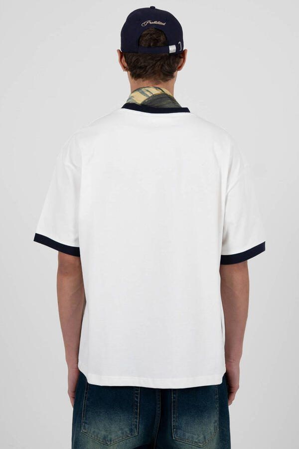 Prohibited oversized T-shirt wit - Foto 3