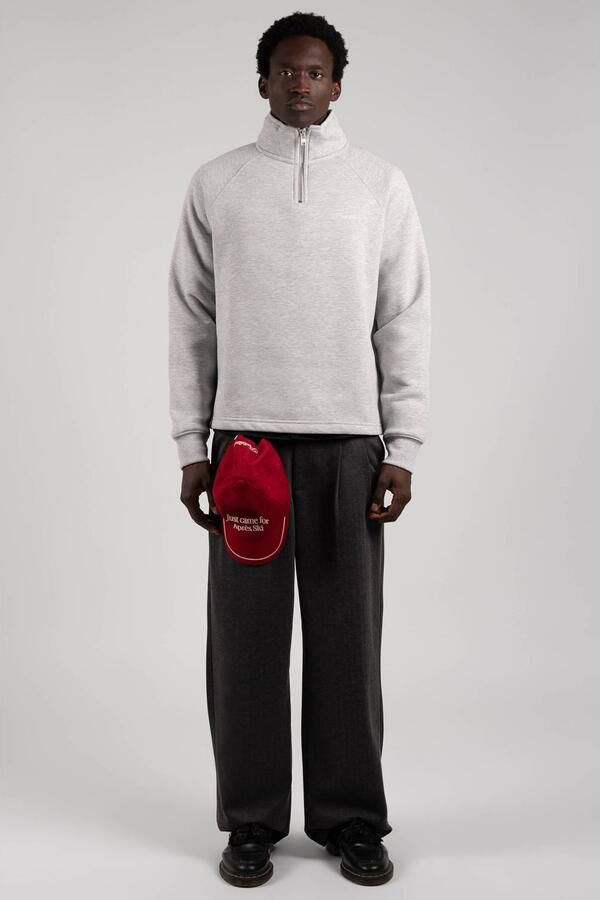 Prohibited relaxed fit sweater grijs - Foto 2