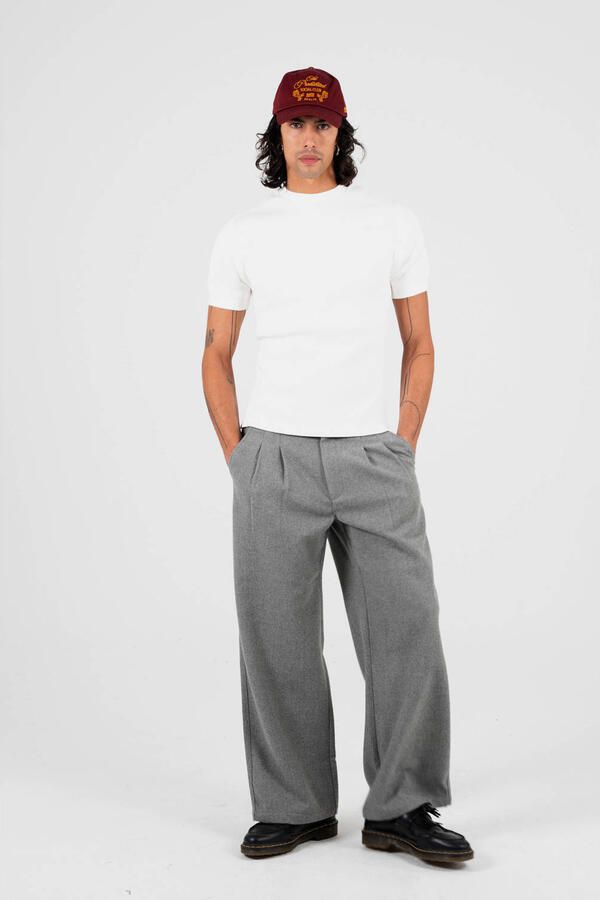 Prohibited slim T-shirt ecru - Foto 2