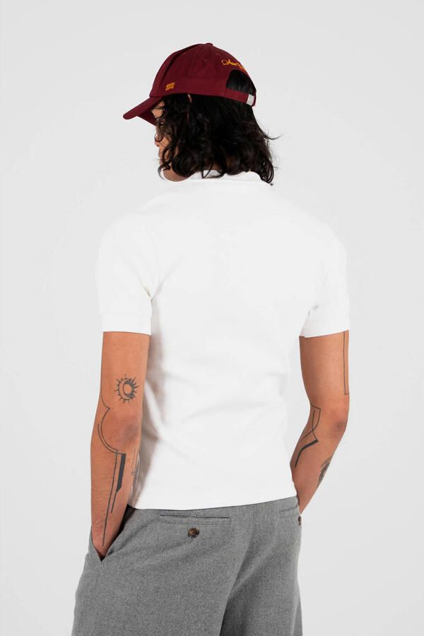 Prohibited slim T-shirt ecru - Foto 3