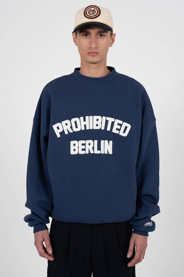 Prohibited sweater blauw