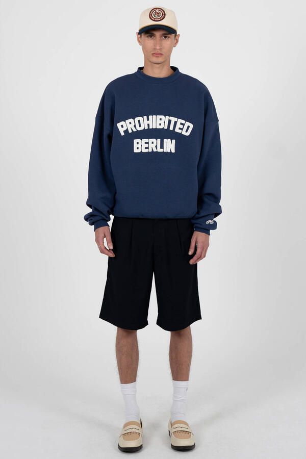 Prohibited sweater blauw - Foto 2