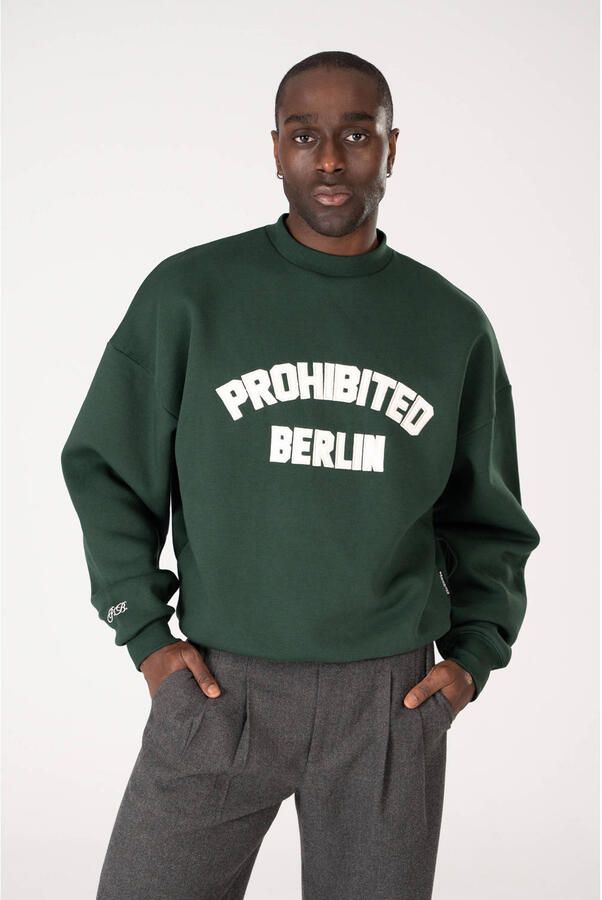 Prohibited sweater groen