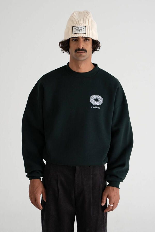 Prohibited sweater groen
