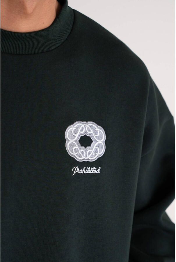 Prohibited sweater groen - Foto 2