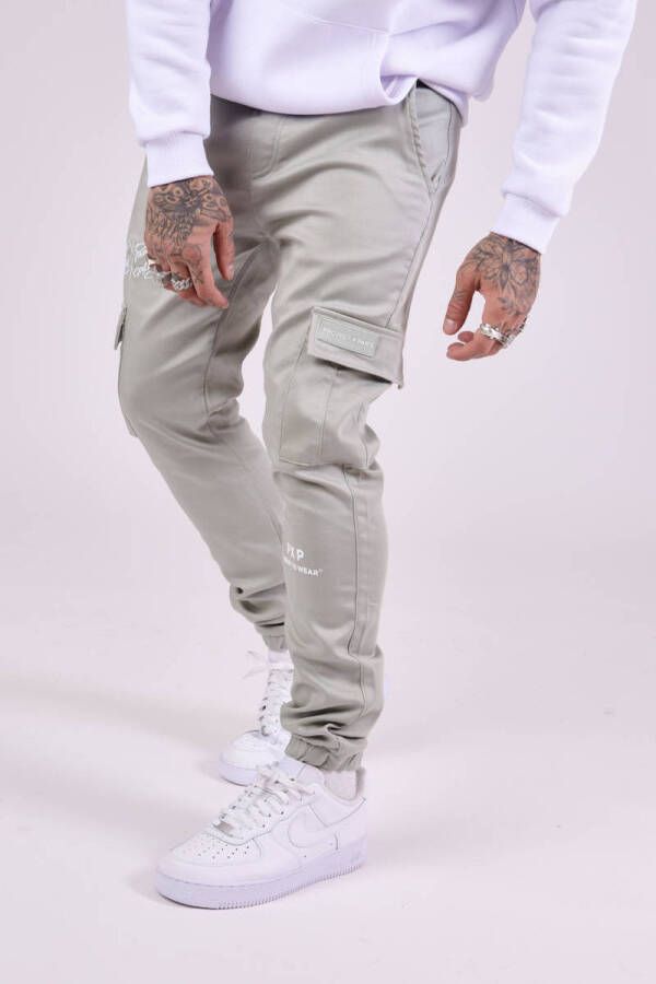 Project X Paris regular fit cargo broek vert