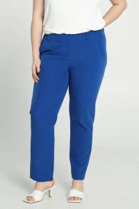 PROMISS regular fit broek blauw