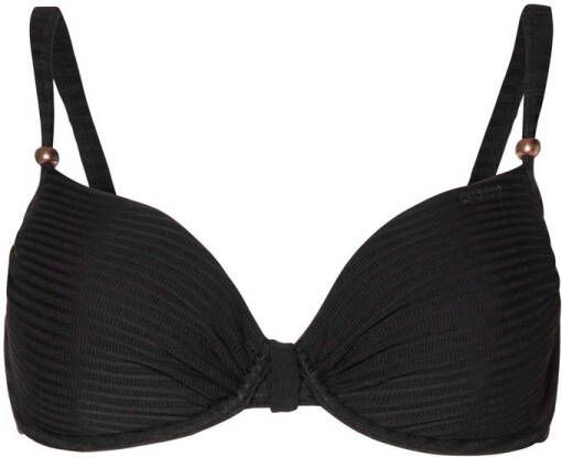 Protest voorgevormde beugel bikinitop MIXJADA D E-cup zwart