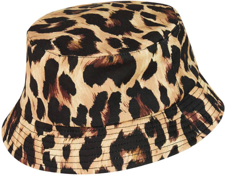 Protest bucket hat met panterprint PRTHulme lichtbruin - Foto 2