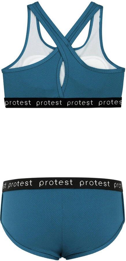 Protest crop bikini PRTBEAU JR blauw - Foto 3