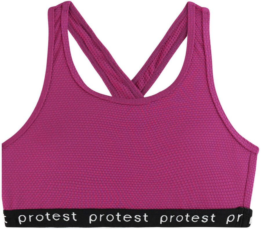 Protest crop bikini PRTBEAU JR fuchsia