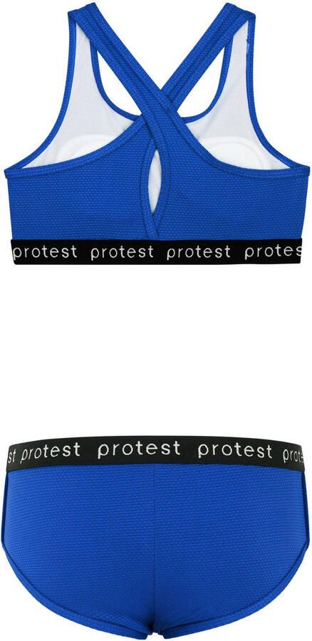 Protest crop bikini PRTBEAU JR kobaltblauw
