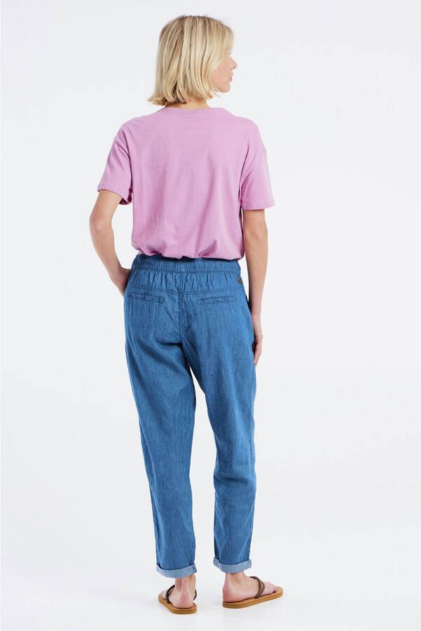 Protest cropped boyfriend broek PRTFOSTER medium blue denim