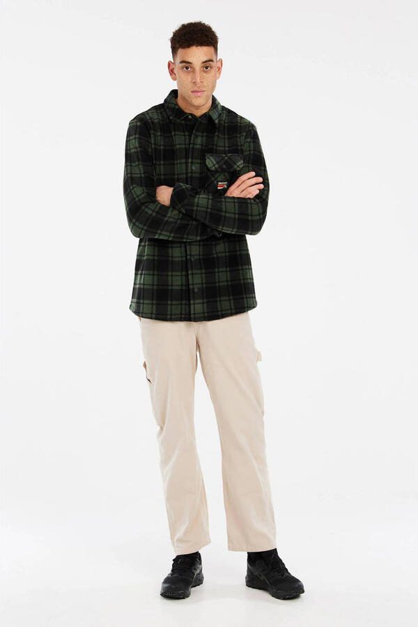 Protest geruit overshirt thyme - Foto 2
