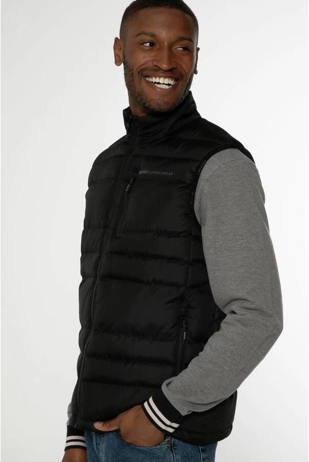 Protest gewatteerde bodywarmer BRAMTOON zwart