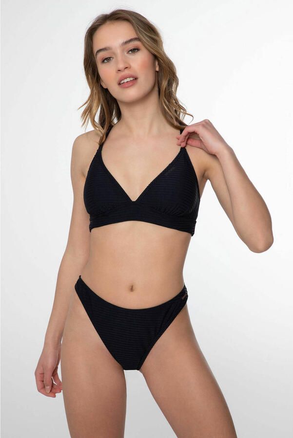 Protest mix and match tela bikinibroekje zwart dames