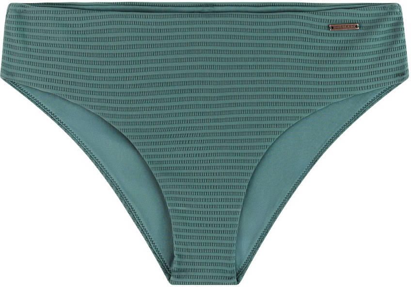 Protest hipster bikinibroekje MIXACTIONS met ribstructuur groen