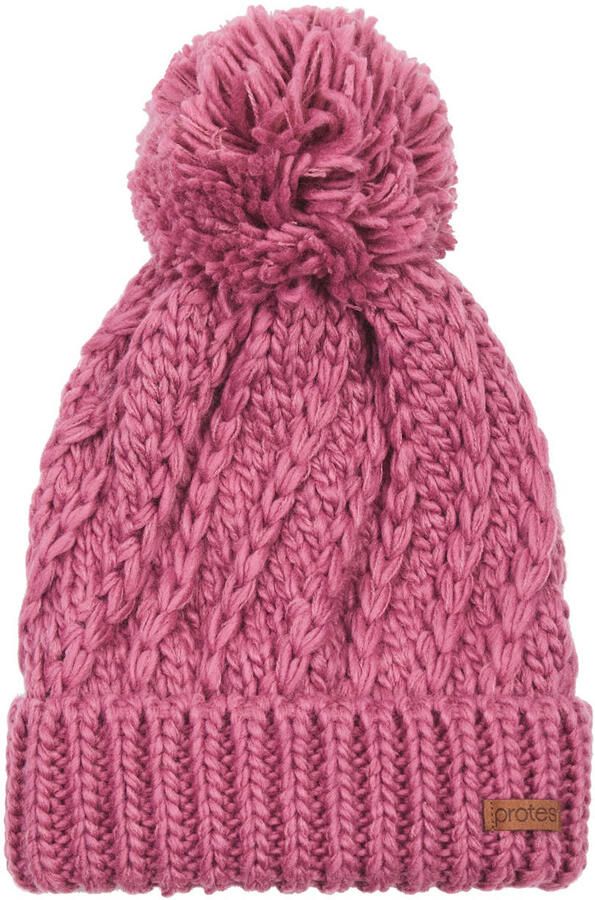 Protest pompon muts PRTpaisley roze