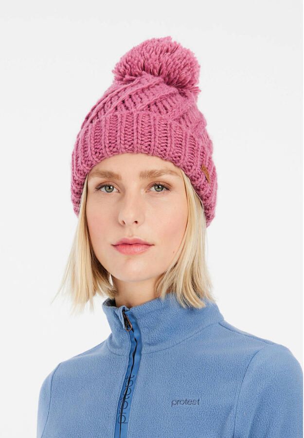 Protest pompon muts PRTpaisley roze - Foto 3